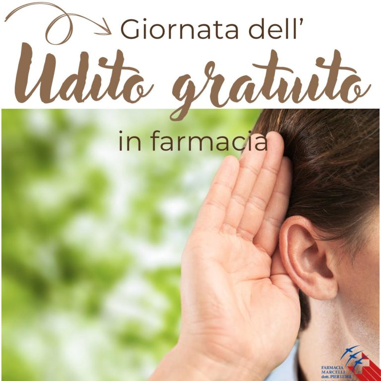 GIORNATA DELL’UDITO IN FARMACIA