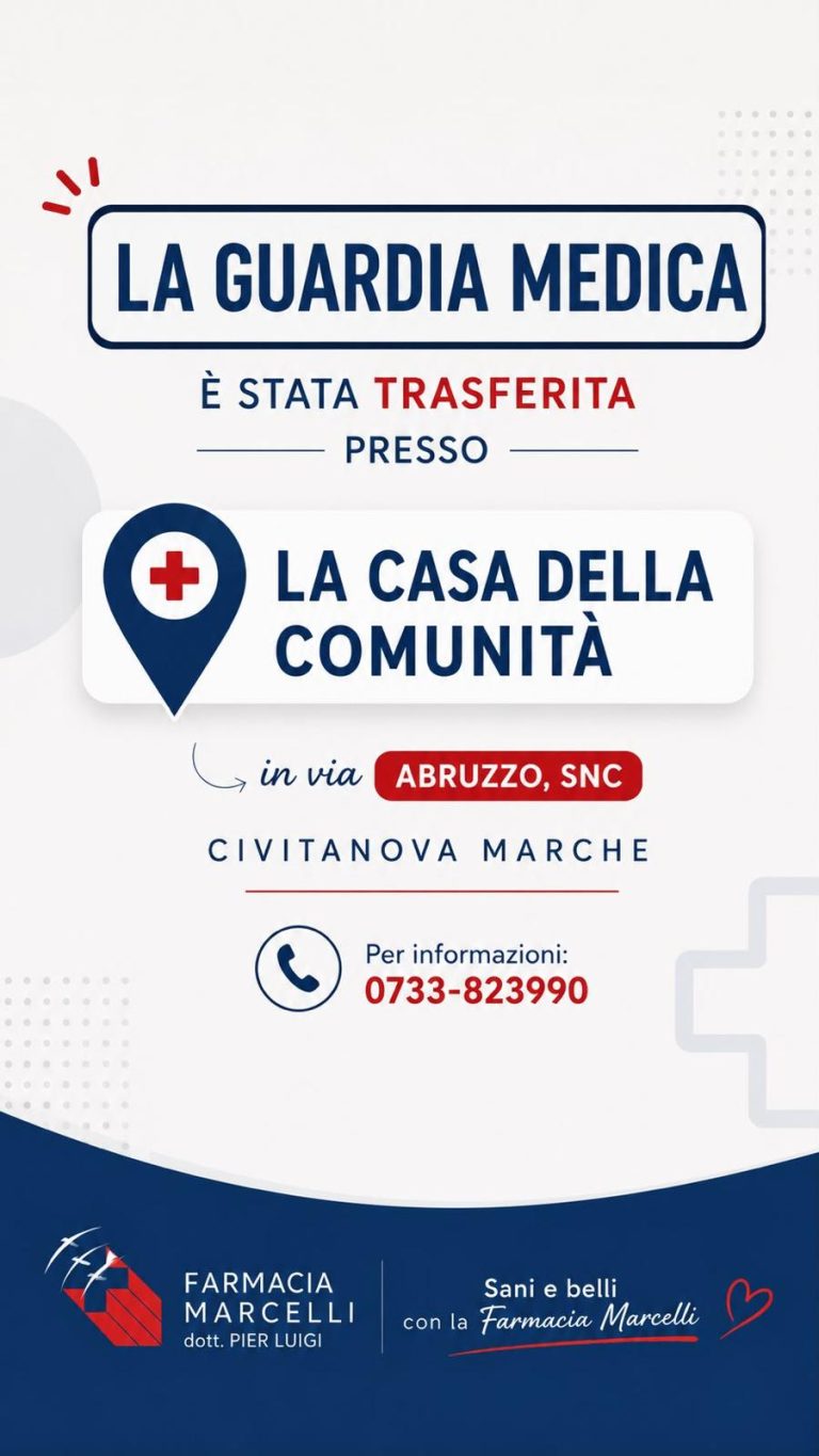 NUOVA SEDE GUARDIA MEDICA